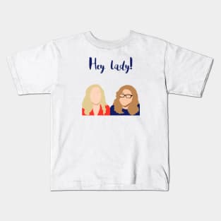 Office ladies hey lady Kids T-Shirt